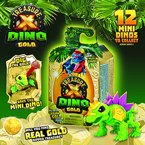 Treasure X Dino Gold Mini Dino Pack Unboxing Toy Dig and Discover collectable Dinosaur Figures
