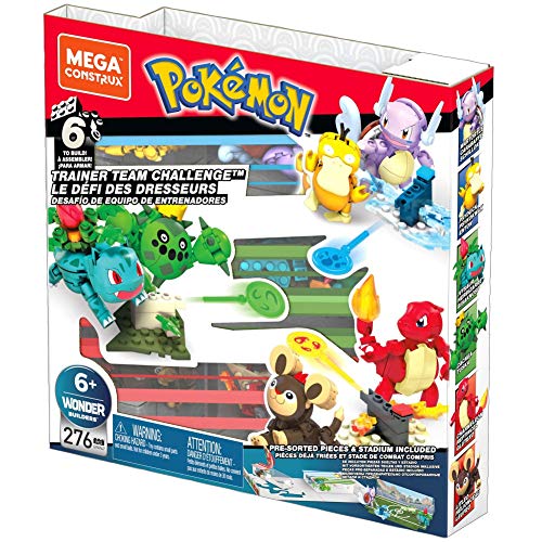 Mega Construx Pokémon Trainer Team Challenge Figure Building Set