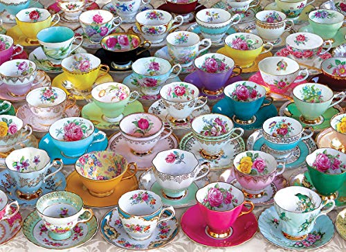EuroGraphics Tea Cups Puzzle - 1000 Piece