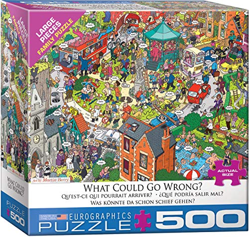 EuroGraphics What Could go Wrong? by Martin Berry 500 Piece Puzzle