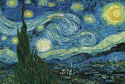 Eurographics Starry Night by Vincent Van Gogh 1000-Piece Puzzle