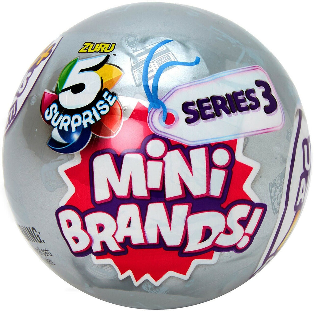 5 Surprise Mini Brands Series 3 by Zuru
